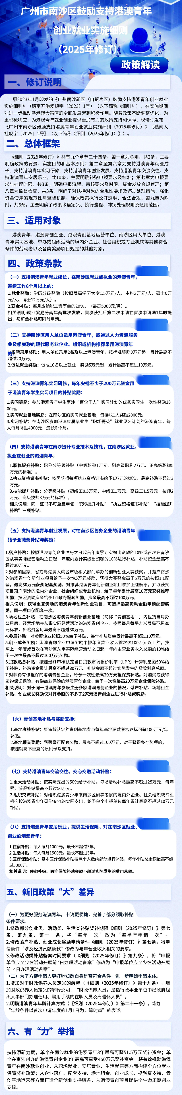 【一图读懂】VR彩票
鼓励支持港澳青年创业就业实施细则（2025年修订）.jpg